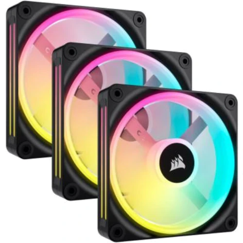 Кулер Corsair iCUE Link QX120 RGB PWM PC Fans Starter Kit with iCUE Link System Hub (CO-9051002-WW)