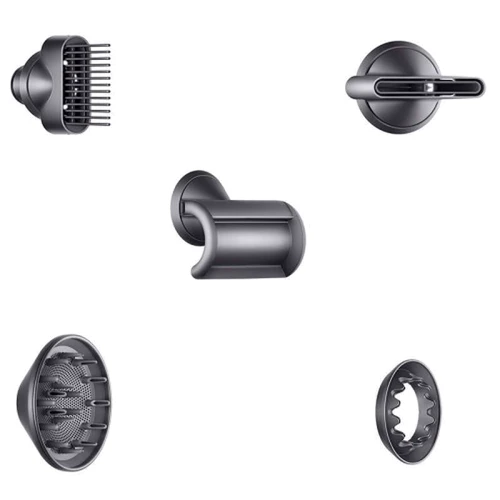 Фен Dyson Supersonic HD11 Pro Nickel/Nickel (392966-01) (EU): Дополнительные параметры Ионизация, Подача холодного воздуха, Концентратор, Диффузор