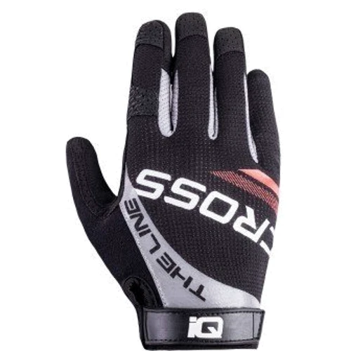 Чоловічі рукавички IQ Crossi Розмір XL чорні (BLACK/PATTERN): Стать Мужской