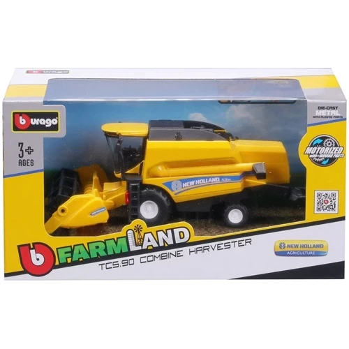 Автомодель Bburago Farm Зернозбиральний комбайн New Holland TC5.90 (18-31721): Виробник Bburago