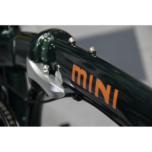 Велосипед 20" Pride MINI 6 2022 зеленый: Амортизация без амортизации