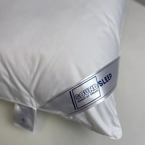 Подушка Tender SoundSleep тик антиаллергенная лебяжий пух 70х70 см (94111989): Наполнитель искусственный пух