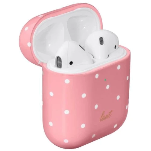 Чохол для навушників LAUT Dotty Pink (L_AP_DO_P) for Apple AirPods 2 2019 фото 3
