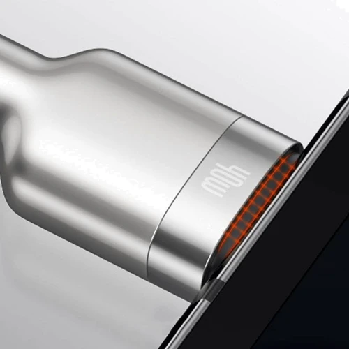 Кабель Baseus USB Cable to USB-C Cafule Metal 40W 1m Green (CATJK-A06) фото 4