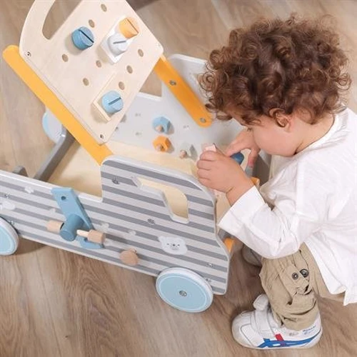 Дерев'яна машинка з інструментами Viga Toys PolarB (44066)