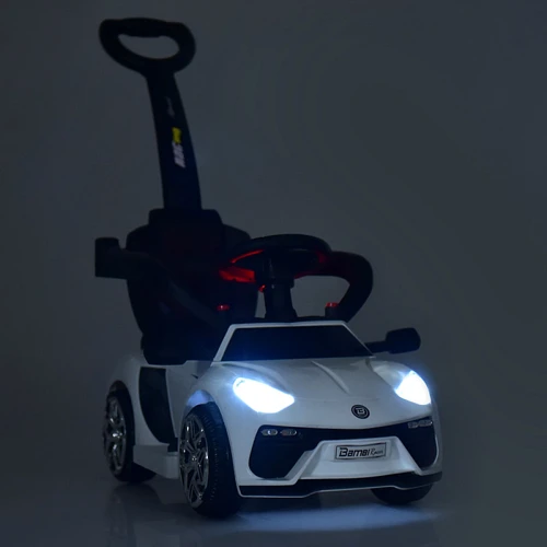 Дитячий електромобіль-толокар 2в1 Bambi чорний (M 3591L-2)