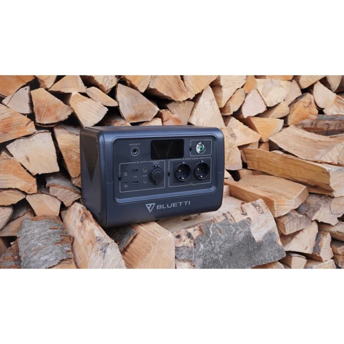 Зарядная станция Bluetti EB70 716Wh 1000W UA: Разъемы для подзарядки Зарядка от солнечной панели, DC-разъем, Зарядка от автомобиля, Зарядка от сети, Зарядка от солнечной панели