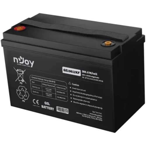 Njoy GE10012KF 12V 100Ah (BTVGCAHOCH0KFCW01B): Тип Аккумулятор