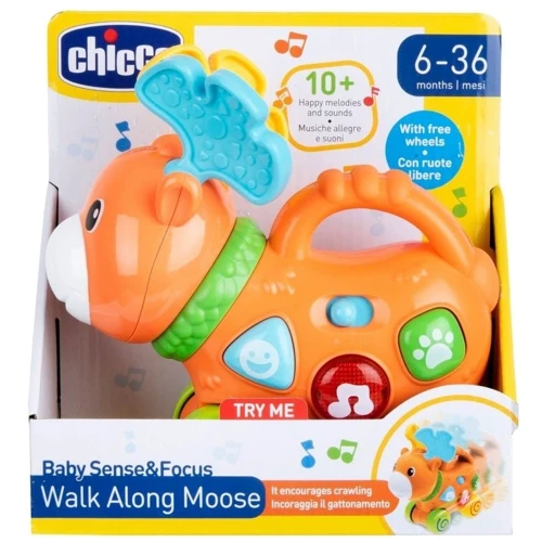 Іграшка музична Chicco Лосенок (12167.00): Вік Менее 1 года