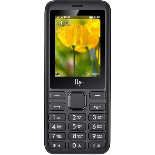 Мобильный телефон Fly FF249 Dual Sim Black-Blue (UA UCRF)