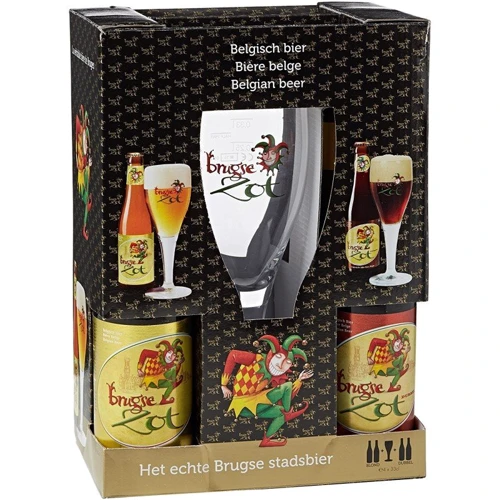 

Набор Brugse Zot (0,33 л, 4 шт.) + glass Gb (BW36461)