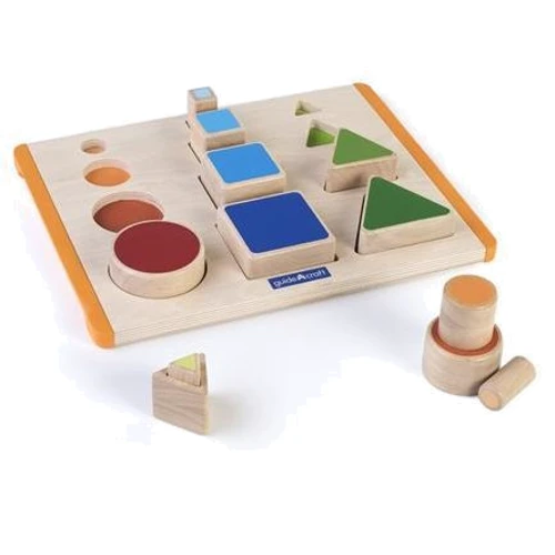 Набір для навчання Guidecraft Manipulatives Форми і простір (G6737)