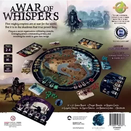 Настольная игра Starling Games War of Whispers: Standard 2nd Edition - EN НА АНГЛИЙСКОМ ЯЗЫКЕ