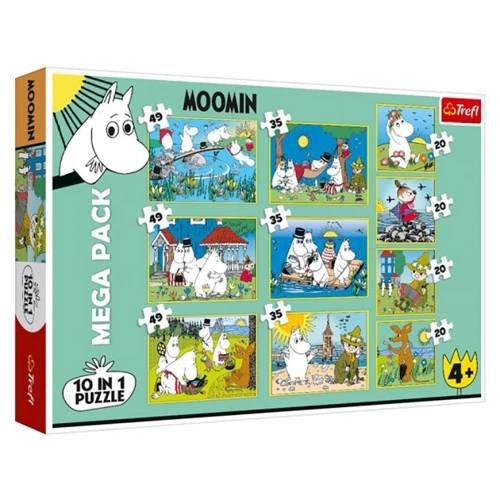 Пазлы Trefl (10в1) Мумин (90373): Производитель Trefl