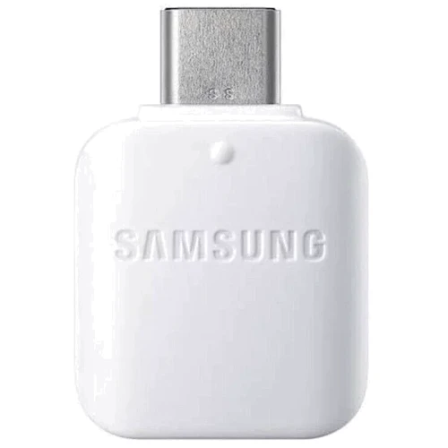 Адаптер Samsung OTG Adapter MicroUSB to USB 2.0 White (GH96-09728A) NO BOX