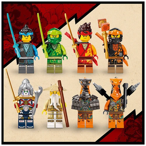LEGO Ninjago Храм-додзё ниндзя (71767): Рекомендуемый возраст 8+