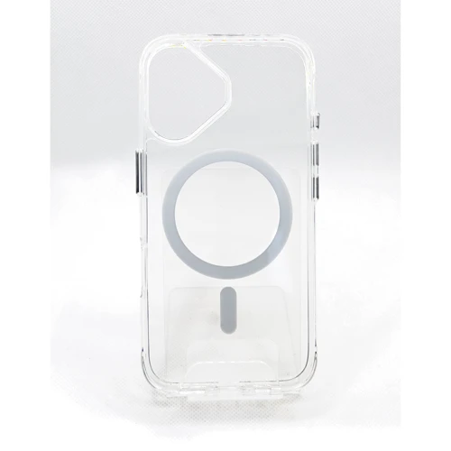 Чехол для iPhone BeCover Space Case with MagSafe Transparancy for iPhone 16 (712102): Цвет прозрачный