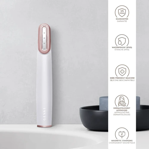 Устройство для укрепления и тонизации кожи лица с поворотной головкой GESKE Skin Firming Wand 7-1 starlight фото 4