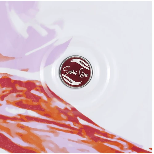Валіза Semi Line 20" (S) White/Red Print (T5654-1) (DAS302888): Тип Чемоданы