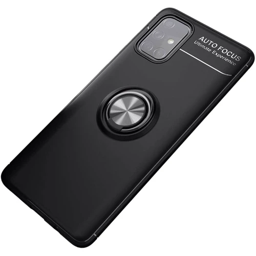 Чохол для телефона TPU Case TPU PC Deen ColorRing Magnetic Holder Black for Samsung M317 Galaxy M31s