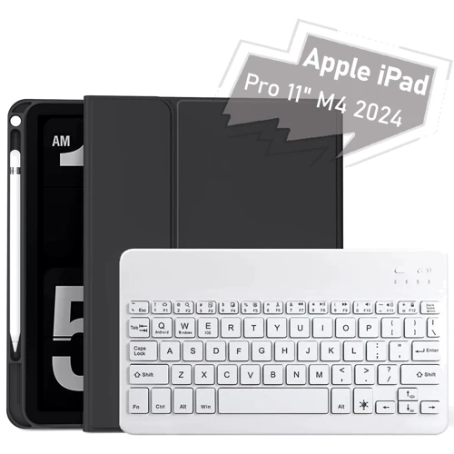 Аксесуар для iPad BeCover Case Smart Keyboard Black for iPad Pro 11 2024 M4 (712998)