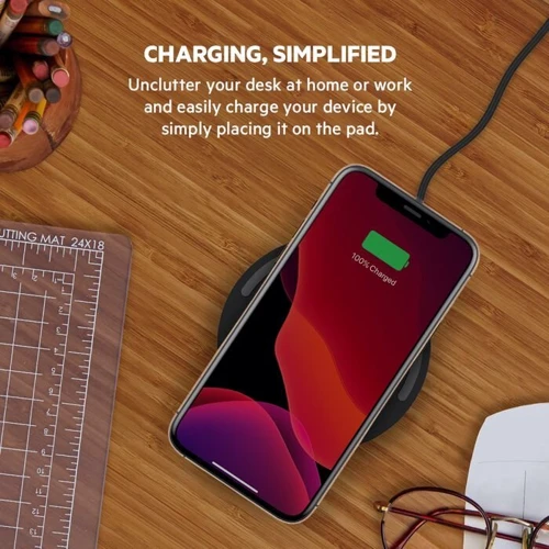 Зарядное устройство Belkin Wireless Charger Pad 10W Black (WIA001TTBK)