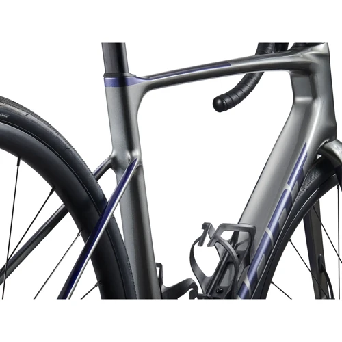Велосипед Giant Defy Advanced 1 вугілля/Milky Way L (1031002147): Тип переднього гальма Дисковый гидравлический