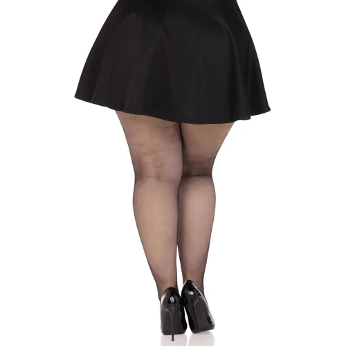 Колготки Leg Avenue Spandex micro net tights Black 1X/2X