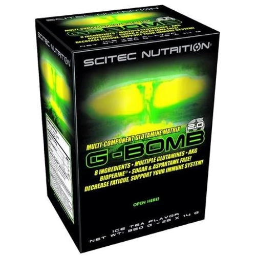 Аминокислота для спорта Scitec Nutrition G-Bomb 2.0 Ice Tea 25x14g