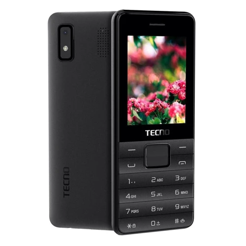 Мобильный телефон Tecno T372 TripleSIM Black (UA UCRF)