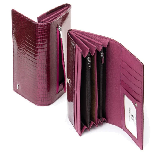 Женский кошелек Sergio Torretti бордовый (31323 purple-red): Страна производитель Китай