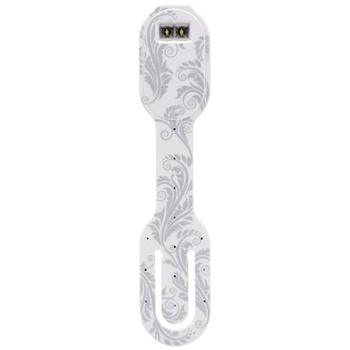 Закладка-ліхтарик Flexilight Rechargeable - Білі квіти (FLRWF)