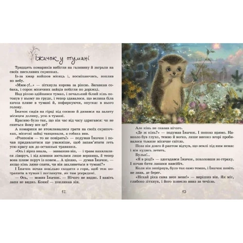 Сергій Козлов. Їжачок у тумані: Обкладинка Тверда