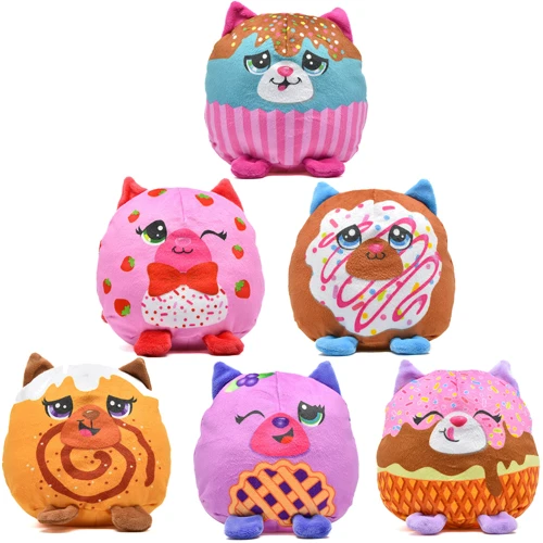 М'яка іграшка Misfittens Mini W3 – Котик у банку (03948(W3)): Розмір, см 20