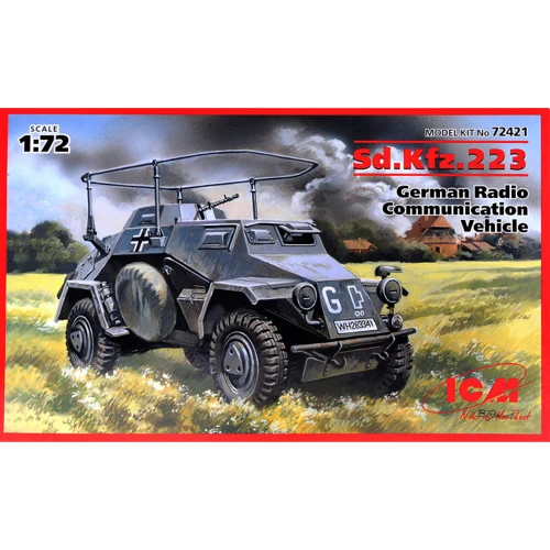 Модель ICM Немецкий бронеавтомобиль радиосвязи Sd.Kfz.223 (ICM72421)