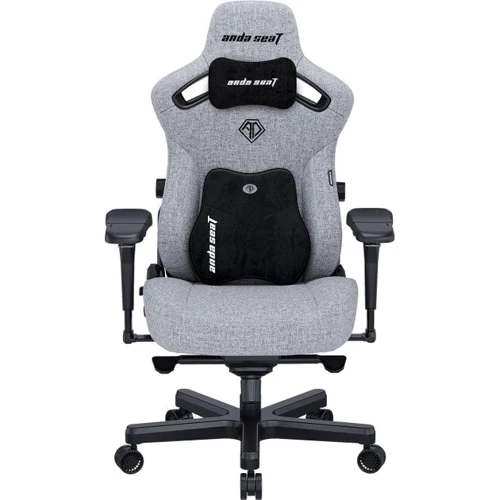 Кресло игровое Anda Seat Kaiser 3 Pro Size XL Grey Fabric (AD12YDC-XL-01-G-PV/F-G02)