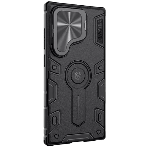 Чохол для телефона Nillkin CamShield Armor Prop Black для Samsung S938 Galaxy S25 Ultra: Матеріал TPU (термополиуретан) и поликарбонат