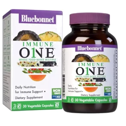 Bluebonnet Nutrition Immune One Multiple Мультивітаміни для підтримки імунітету 30 вегетаріанських капсул