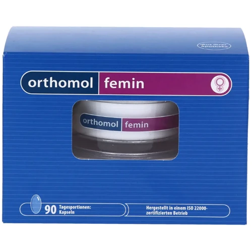Orthomol Femin Ортомол Фемин 90 дней (180 капсул): Тип Комплексные