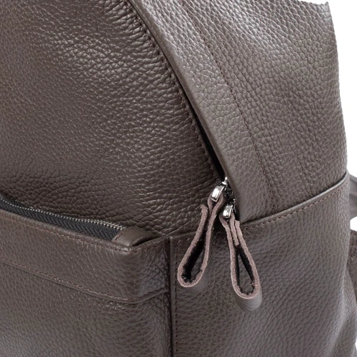 Жіночий рюкзак Eterno коричневий (CLJ-RKZ609-grey-brown): Фактура матова, Зерниста