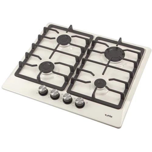Варочная поверхность газовая Ventolux HG640 B2 CS (IVORY): Рабочая поверхность эмаль