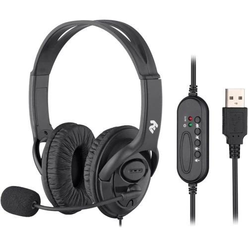 Навушники 2E CH13 Over-Ear USB Black (2E-CH13SU)