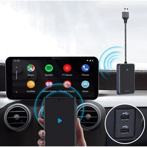 Бездротовий адаптер Proove AA-01 Wireless Car Adapter black (SMAA00100001) фото 1