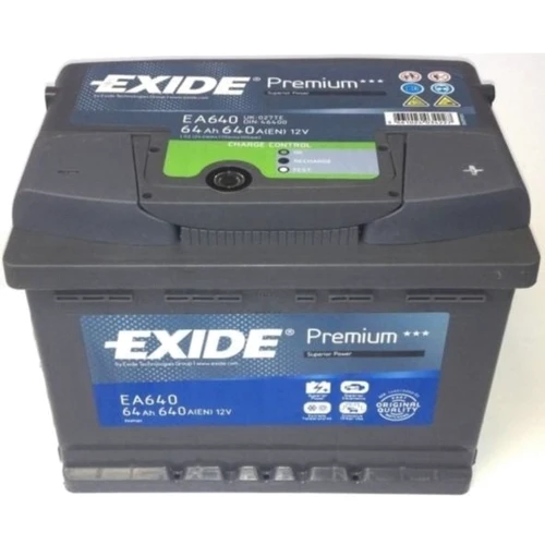 Exide Premium 6СТ-64 Євро (EA640)