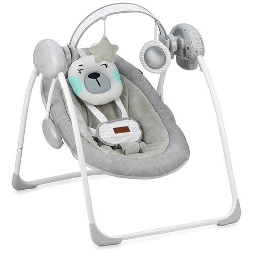 Кресло-качалка MoMi LISS Grey (Hnrt_4159)