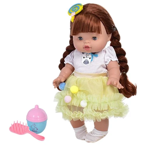 Лялька Зебра 32 см Limo Toy музична (M 4737 I UA)