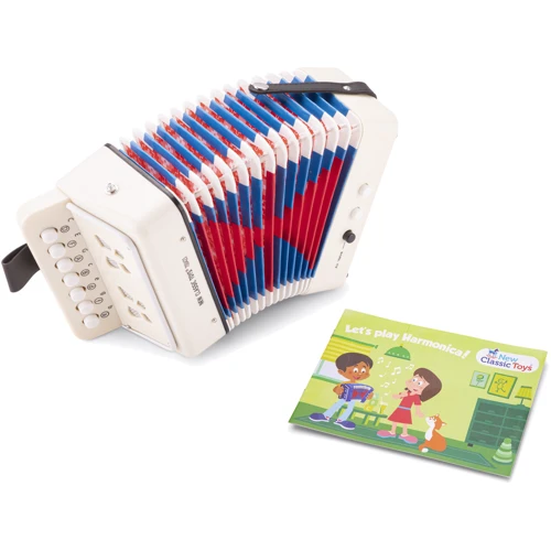 Музыкальный инструмент New Classic Toys Аккордеон белый (10054): Производитель New Classic Toys