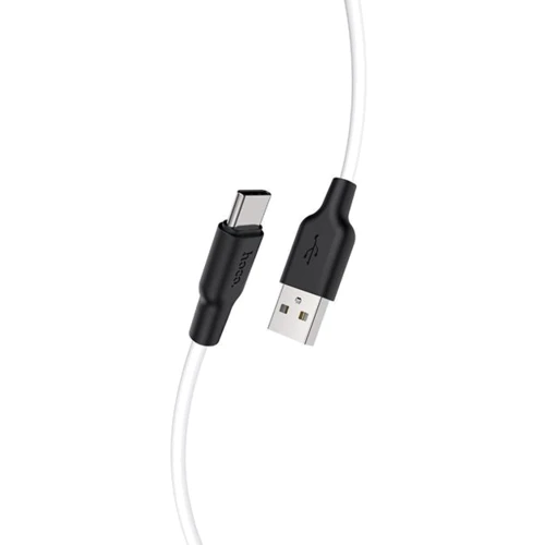 Кабель Hoco USB Cable to USB-C X21 Plus 3A 2m Black/White: Длина 2 м