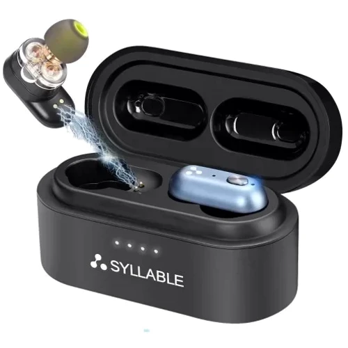 Наушники Syllable S101 Plus Black: Тип конструкции вакуумные