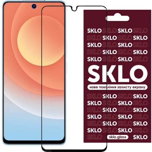Tempered Glass Black для TECNO POP 5: Тип защитное стекло